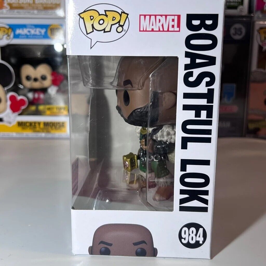 Funko Pop 984 Boastful Loki Wondrous Convention 2022 Limited Edition