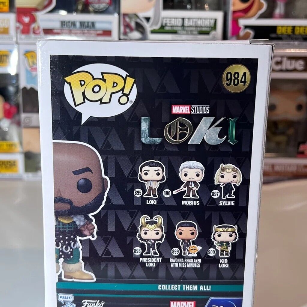 Funko Pop 984 Boastful Loki Wondrous Convention 2022 Limited Edition