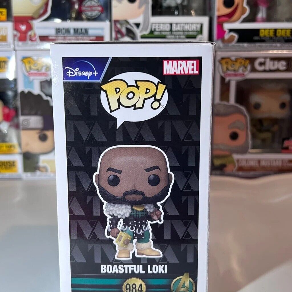 Funko Pop 984 Boastful Loki Wondrous Convention 2022 Limited Edition